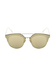 Christian Dior Cat Eye Full Rim Gold Sunglasses Unisex, Gold Lens, COMPOSIT1.0 J5G 62-QV