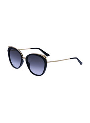 Cartier Cat Eye Full Rim Black Sunglasses for Women, Grey Lens, CT0150S-00155