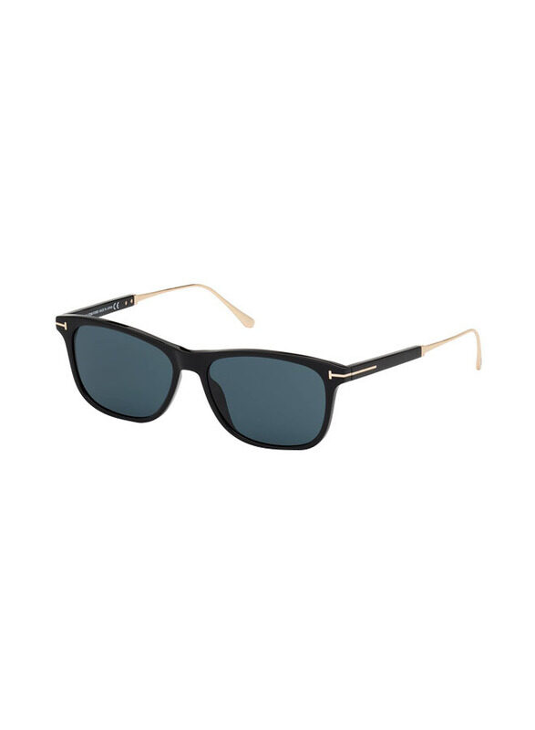 

Cartier Square Full Rim Black Sunglasses for Men, Grey Lens, CT0165S-00258