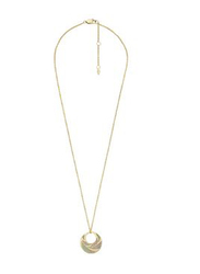 Cerruti 1881 Gold Plated Pendant Necklace for Women, CIJLN0005302