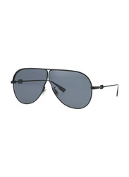 Christian Dior Aviator Full Rim Black Sunglasses for Women, Grey Lens, 0032K66-03 145