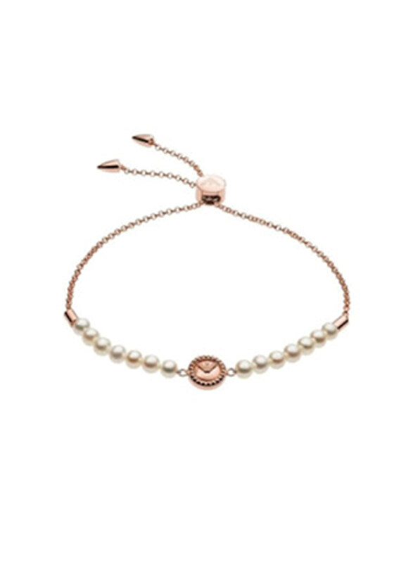 

Cerruti 1881 Pearl with Chain Bracelet for Women, CIJLN0000712, Rose Gold