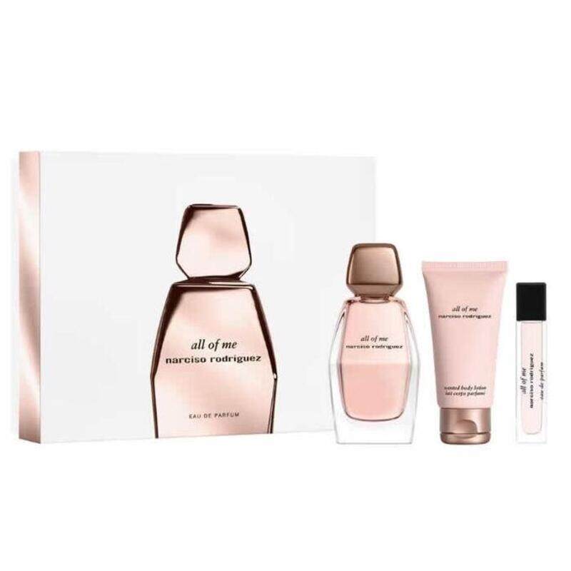 

NARCISO RODRIGUEZ ALL OF ME (L) SET EDP Perfume 90ML+B/L 10ML+S/G 50ML