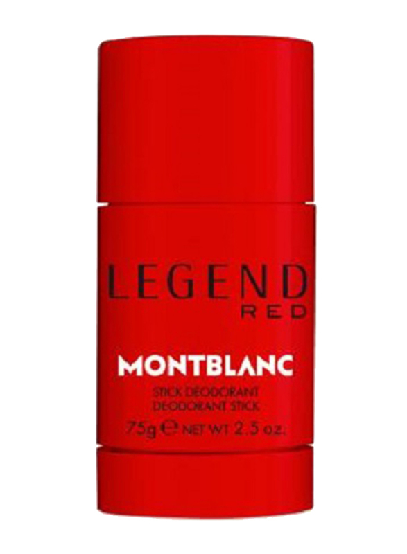 Mont Blanc Legend Red Deodorant Stick for Men, 75ml