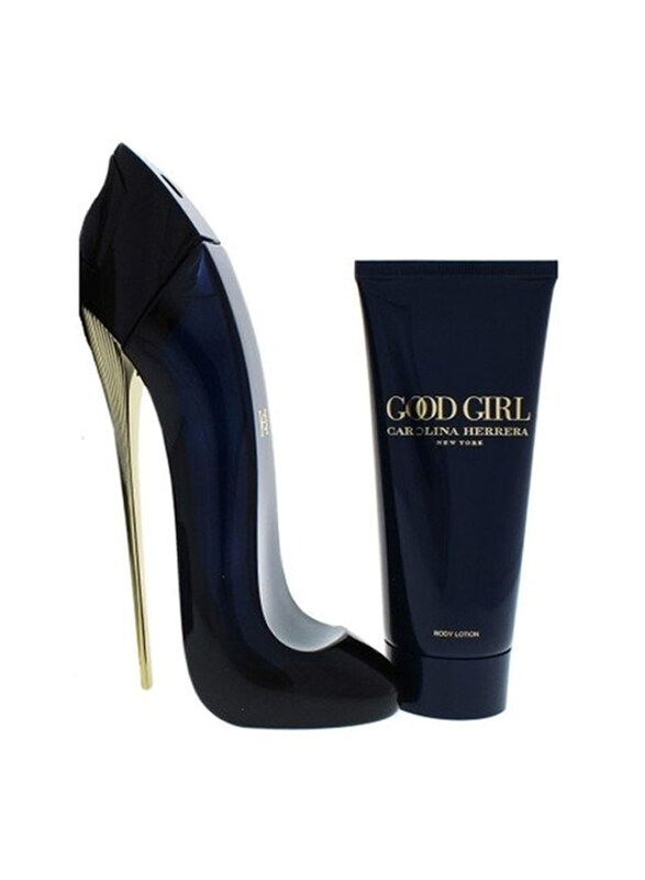 

Carolina Herrera 2-Piece Good Girl Black Gift Set for Women, 80ml EDP Perfume, 100ml Body Lotion