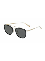 Chopard Square Full Rim Black Sunglasses for Men, Grey Lens, SCHD60 53-21 700P