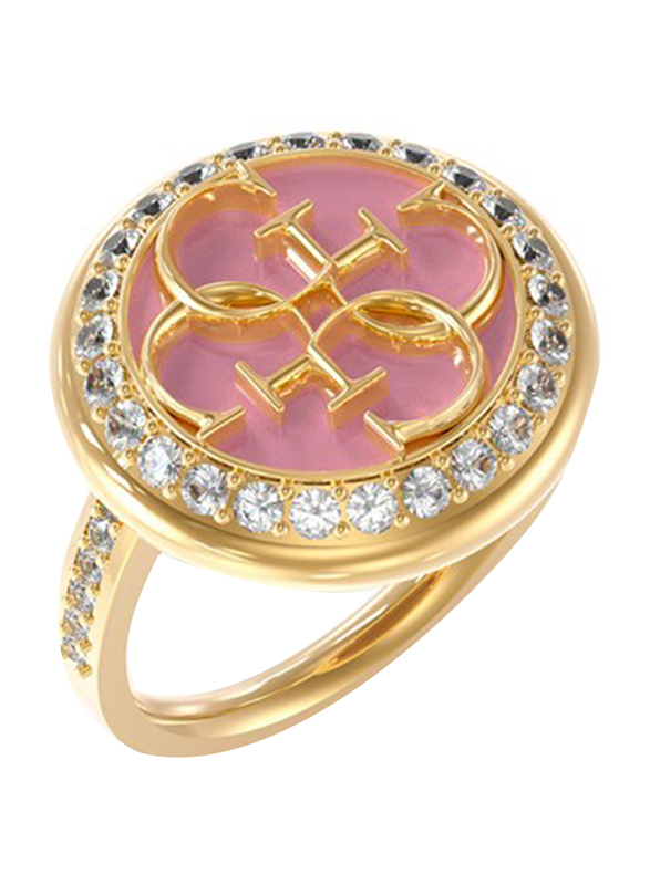 Guess Life in 4G Ring for Women, Multicolour, EU 54