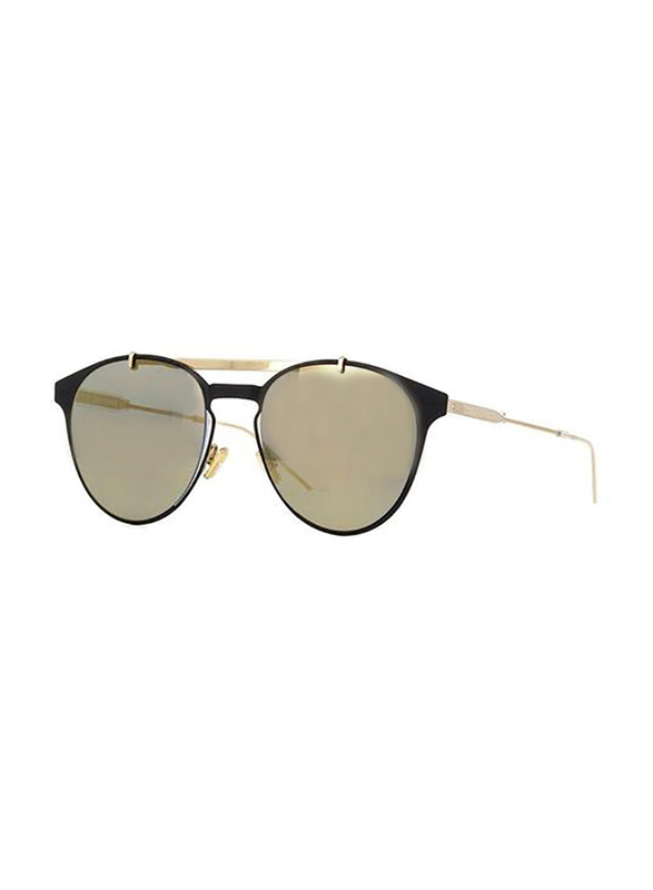 Christian Dior Aviator Full Rim Black Sunglasses for Men, Blue Lens, DIORMOTION1 2M2JO 53