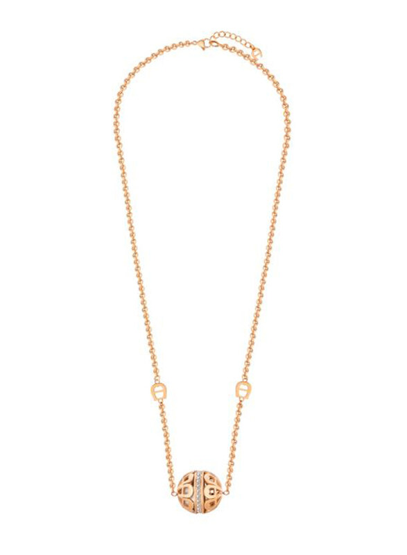

Aigner Rose Gold, 500mm, Sancia Pendant Necklace for Women, ARJLN0003522