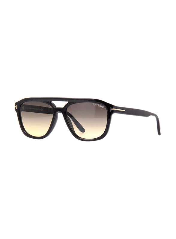 

Tom Ford Full Rim Square Black Sunglasses for Unisex, Blue Lens, TF776, 01B 54-16