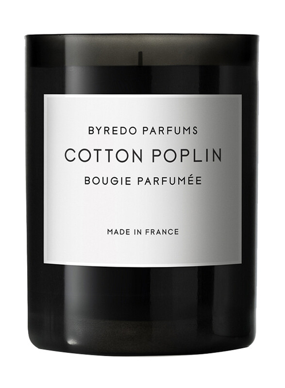 

Byredo Cotton Poplin Candle, 240gm, Black