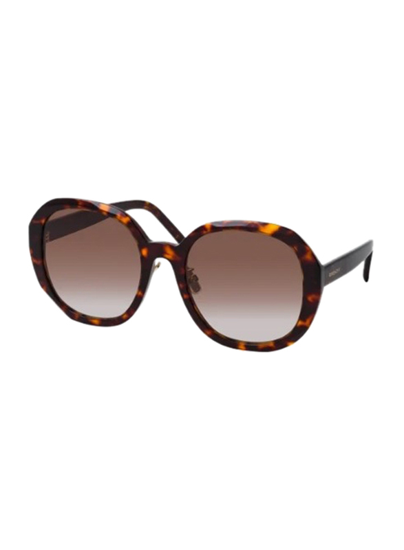 Givenchy Full Rim Cat Eye Black Sunglasses for Women, Black Lens, 57/22/140