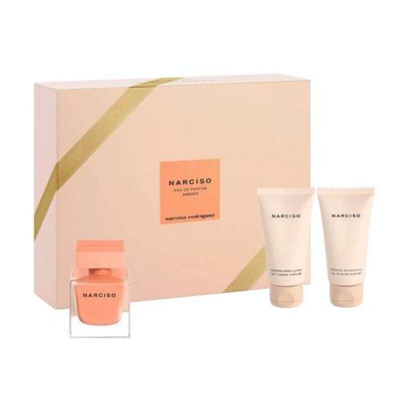 

NARCISO RODRIGUEZ POUDREE (L) SET EDP Perfume 50ML+B/L 50ML+S/G 50ML