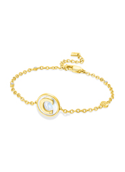 Cerruti 1881 Metal Circulo Chain Bracelet for Women, CIJLB0005302, Gold
