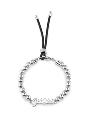Guess Stainless Steel Chain Bracelet for Women, Ubb78042, Silver