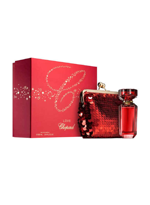 

Chopard Valentine Love Perfume Gift Set for Women, 100ml EDP Perfume, Pouch