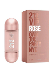 Carolina Herrera 212 VIP Rose Own The Party NYC Hair Mist for Women, 30ml