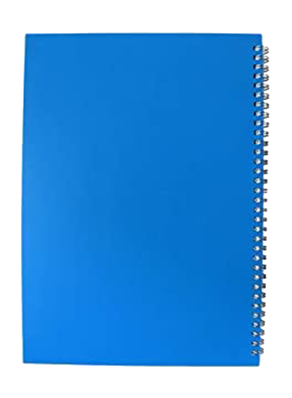 Navneet HQ Poly 1 Subject Notebook, 80 Sheets, A4 Size, Blue