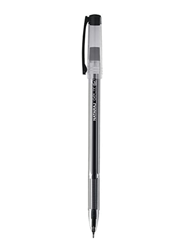 ناتاراج طقم أقلام جل جيليكس مكون من 5 قطع، 0.6 ملم، أسود