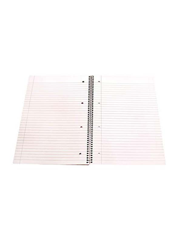 Navneet Spiral Soft Cover Notebook, 80 Sheets, A4 Size, White/Blue