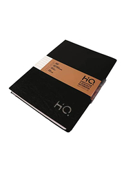 Navneet HQ Wiro Executive Poly 5 Subject Notebook, 150 Sheets, B5 Size, Black