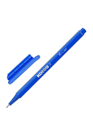Kores 4-Piece K-Liner Fineliner with Metal-Clad Tip, 0.4mm, Multicolour