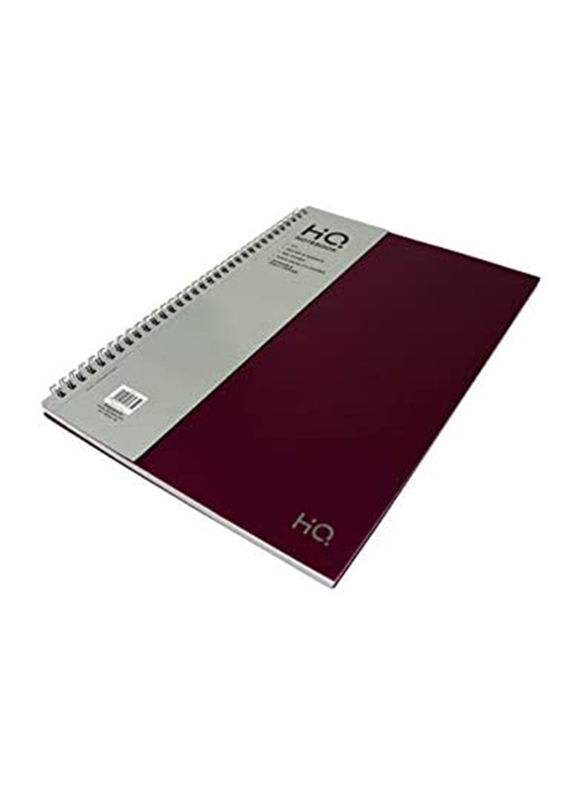Navneet HQ Poly 1 Subject Notebook, 80 Sheets, A4 Size, Red
