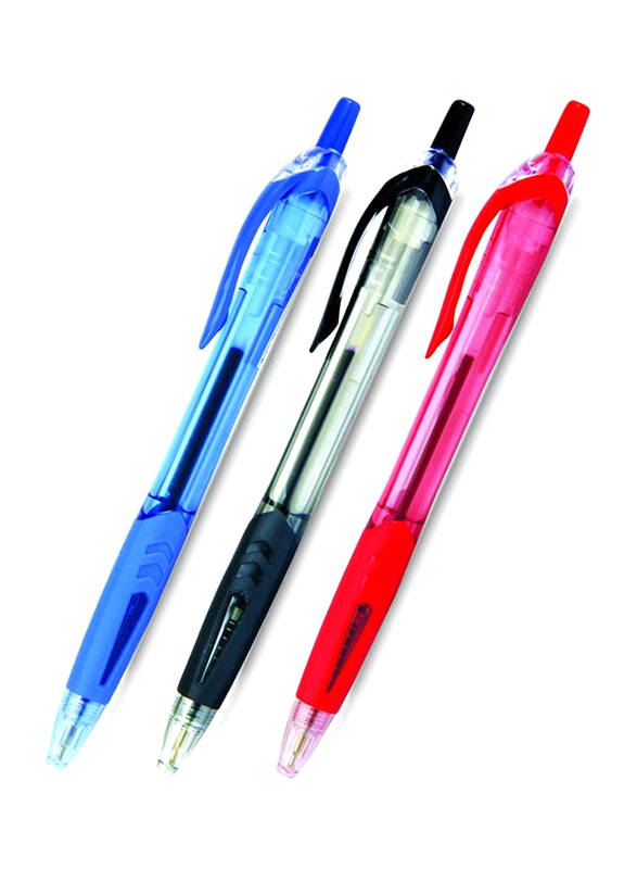 فليكس أوفيس مجموعة أقلام حبر منخفضة اللزوجة من 5 قطع، FO-GelB012، 0.7 مم، متعدد الألوان
