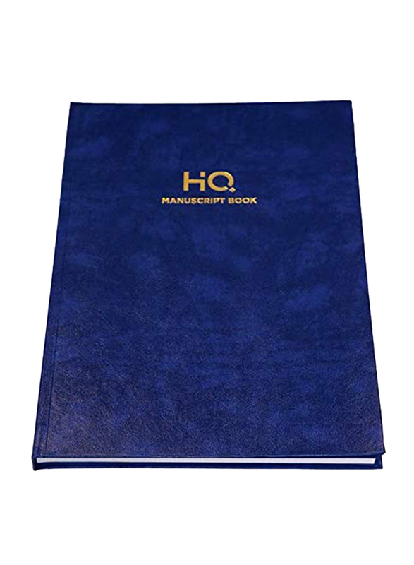 Navneet HQ Manuscript Book, 2Q, 96 Sheets, FS Size, Blue