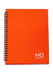 Navneet HQ Hard Case Wiro Book, 80 Sheets, A5 Size, Orange