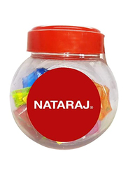 Nataraj 20-Piece Neon Sharpener in Jar, Multicolour