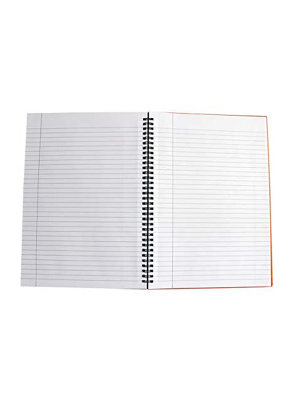 Navneet HQ Case Wiro Book, 80 Sheets, A4 Size, Orange