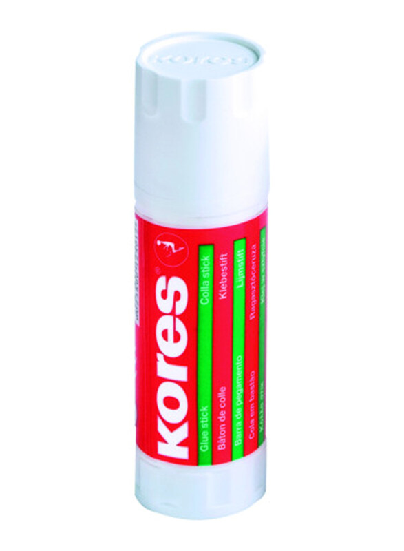 

Kores Washable Non-Toxic Solid Glue Stick, 40g, White