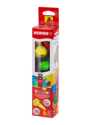 Kores Krayonitos Way Crayons, 6 Piece, Multicolour