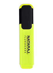 Nataraj Chisel Tip Highlighter, 2.5mm, Yellow