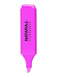 Nataraj Chisel Tip Highlighter, 2.5mm, Pink