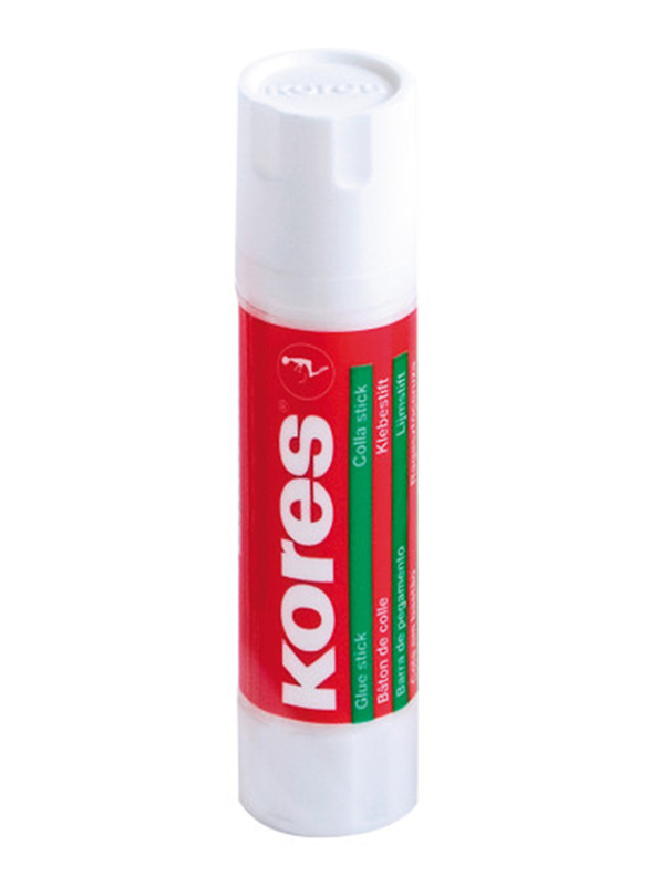 Kores Washable Non-Toxic Solid Glue Stick, 15g, White