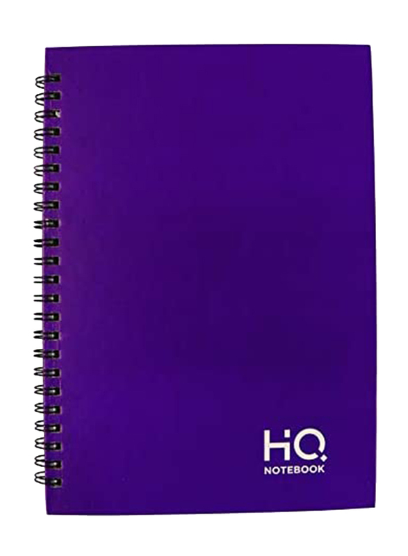 Navneet HQ Hard Case Wiro Book, 80 Sheets, A5 Size, Blue