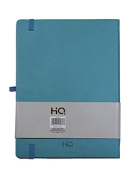 Navneet HQ Journal Casebound PU Notebook, 96 Sheets, A5 Size, Blue
