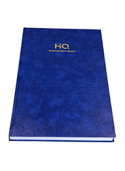 Navneet HQ Manuscript Book, 3Q, 144 Sheets, FS Size, Blue