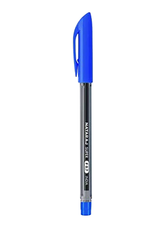 Nataraj 50-Piece Super Fine Ballpoint Pen Set, 0.7mm, Blue