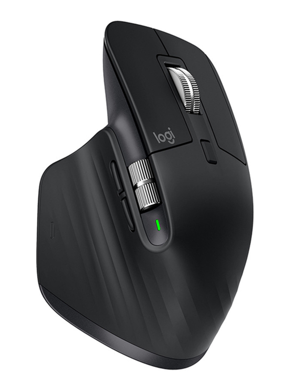 Logitech MX Master 3 Wireless Optical Mouse, Space Gray