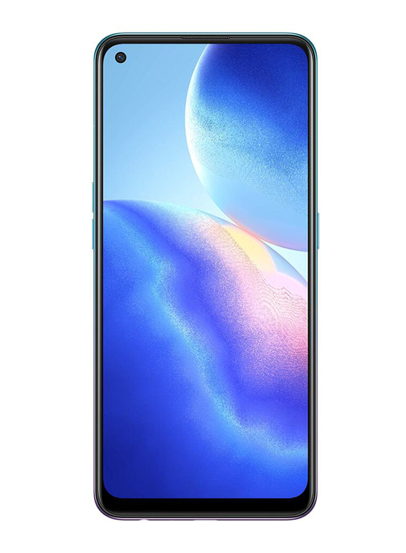 Oppo Reno 5Z 128GB Blue, 8GB RAM, 5G, Dual Sim Smartphone, Middle East Version