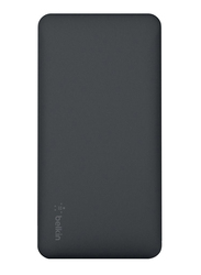 Belkin 10000mAh Pocket Power F7U039BTBLK Fast Charging Portable Power Bank, Black