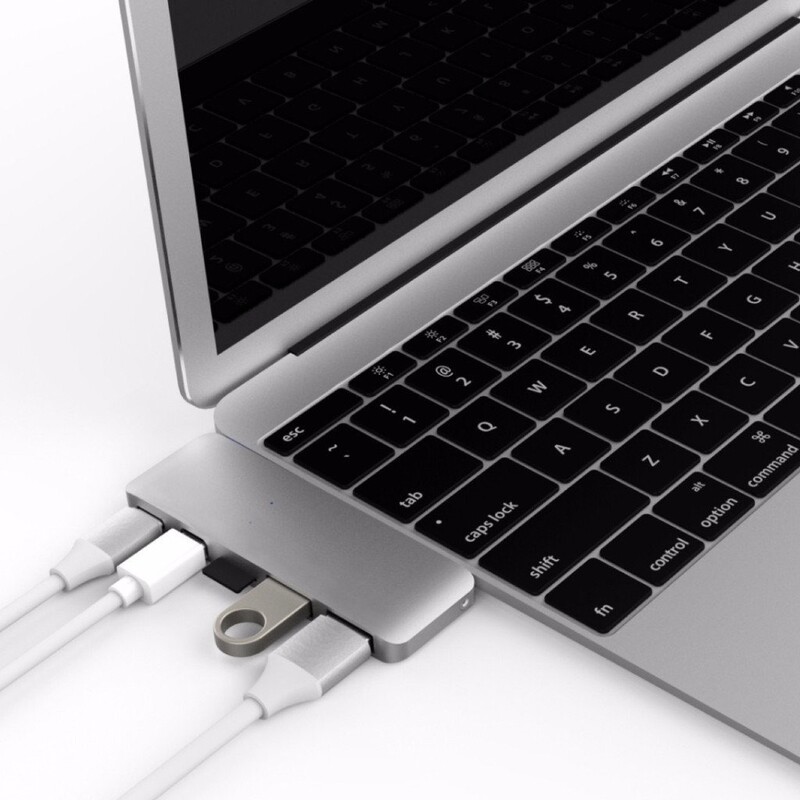 HyperDrive USB-C Hub with Mini DisplayPort, Silver