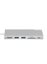 Alogic Uni Type-C Dock with Power Delivery Ultra Series, Silver