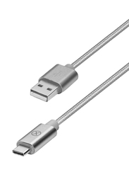 X.cell 1.8-Meter USB Type-C Cable, USB Type A Male to USB Type-C for Smartphones/Tablets, Grey