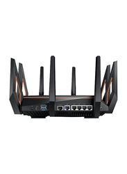 Asus ROG Rapture Gaming Tri-Band Wi-Fi Router GT-AX11000-ASUS ROG, Black