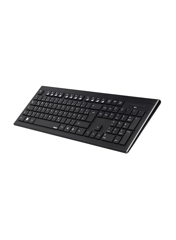 Hama Cortino Wireless English Keyboard & Mouse Set, Black