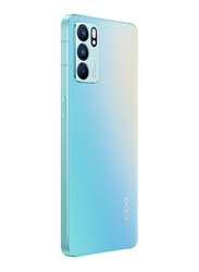 Oppo Reno 6 128GB Aurora Blue, 8GB RAM, 5G, Dual SIM Smartphone